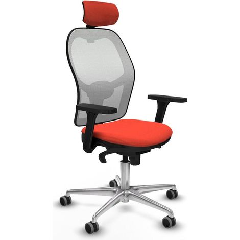 Piqueras y Crespo 3D086G2 Chaise de Bureau Orange Foncé (1/3)