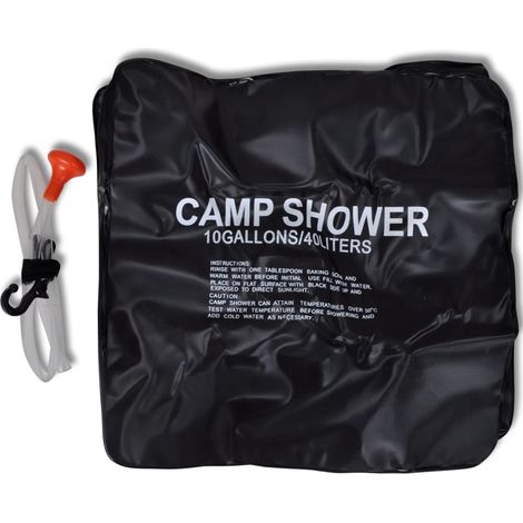 Douche solaire de camping et voyage 40 L (1/4)
