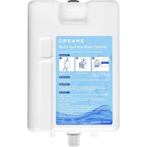 Dreame Soluzione Detergente per Dreame L20 Ultra Flacone da 450ml per una pulizia profonda (1/2)