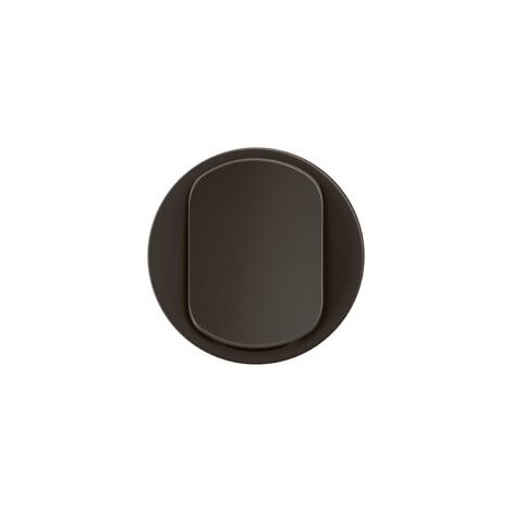 Legrand – Enjoliveur simple Céliane – Finition noir – Pour mécanismes interrupteur Soft 10AX et poussoir Soft NO+NF – Usage intérieur uniquement