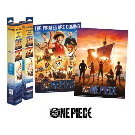 ONE PIECE - LIVE ACTION - SET 2 POSTERS 52 X 38CM PYRAMID PPB35403