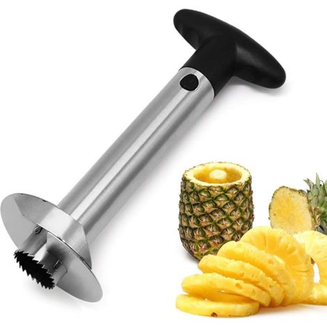 Éplucheur d'ananas en acier inoxydable facile à nettoyer (1/2)