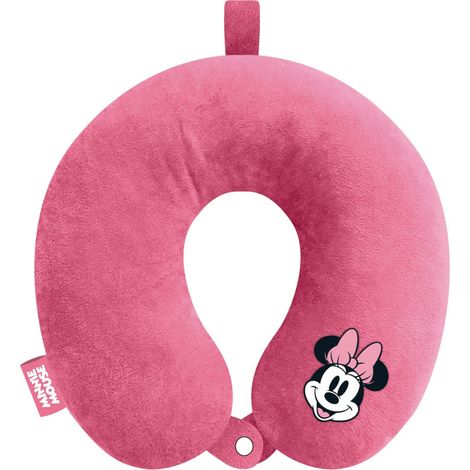 Coussin tour de cou - Disney Minnie Fuchsia - 30x30x6 cm (1/2)