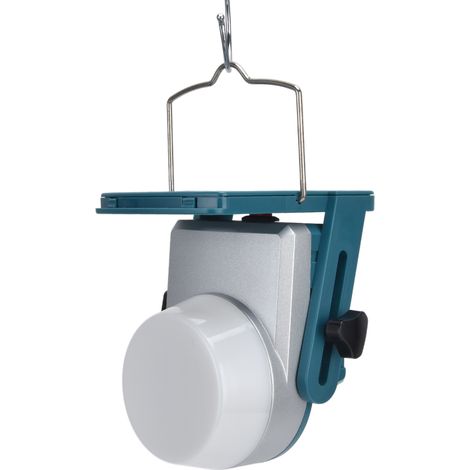Lampe de chantier LED 18W portable pour batteries Bosch 14V/18V, éclairage puissant avec crochet. (1/5)