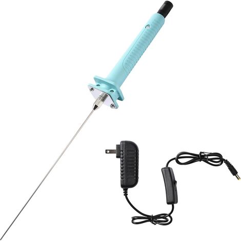 Stylo de découpe électrothermique à aiguille pour mousse, stylo de gravure pour carton KT, couteau de découpe pour film, stylo de perforation et de rainurage électrothermique (1/5)