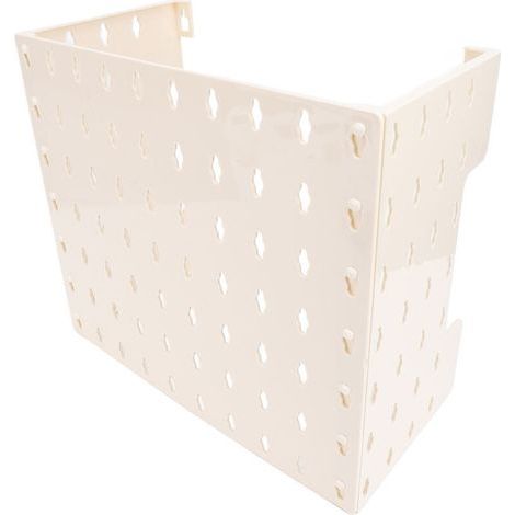 Support de Rangement Multifonction en Panneau perforé, Couvercle de Tuyau de Chauffe-eau à Gaz pour L'organisation de la Cuisine, Matériau PET (petite taille) (1/4)