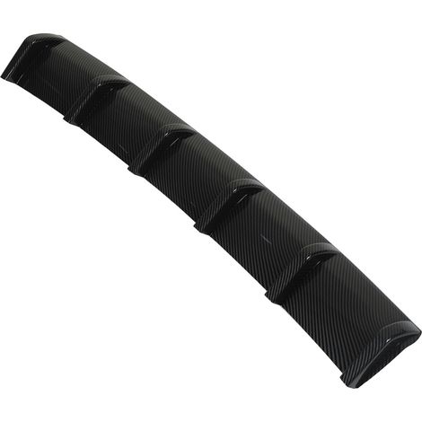 Déflecteur de châssis universel pour Mercedes W117, spoiler arrière en fibre de carbone motif sportif, aileron requin, diffuseur de bouclier 93cm, remplacement tuning auto. (1/5)