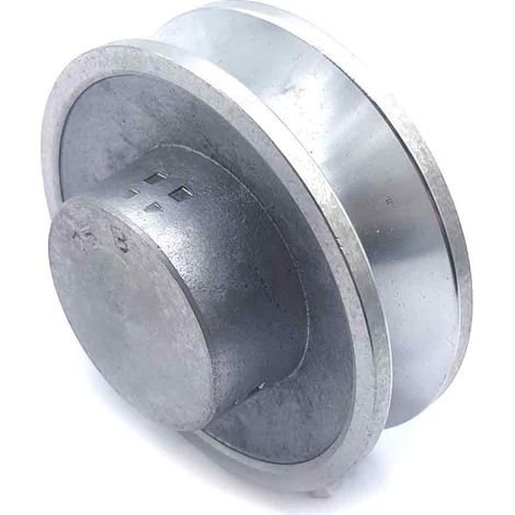 Poulie trapézoïdale aluminium moyeu plein SPB75/1ALU