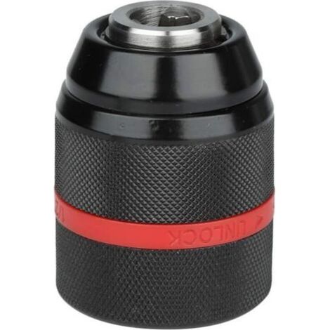 Adaptateur de mandrin de perçage sans clé,mandrin de perceuse à main 213 mm, mandrin 1/2-20UNF Convient à de nombreux types de forets (1/5)