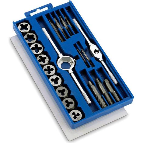 Coffret tarauds et filières 20 Pcs
