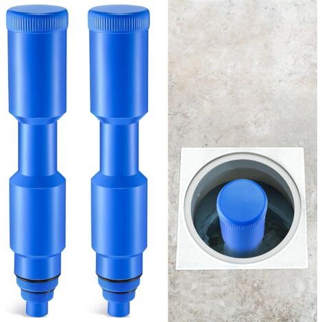 2 Pack Pool Skimmer Plug, Pool Skimmer Guard, Skimmer Winterization Plug pour 1 1/2" et 2" Skimmers filetés, convient pour la piscine en haut et creusée (16,5 pouces) (1/5)