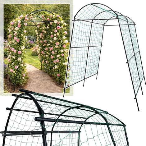 Grande arche de pergola 181x110-160x230cm