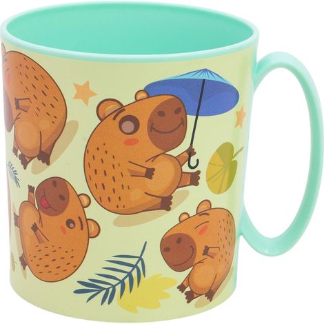 Stor Tasse Enfant Plastique 390ml - Compatible Micro-ondes, Résistante et Réutilisable pour Enfants (1/4)