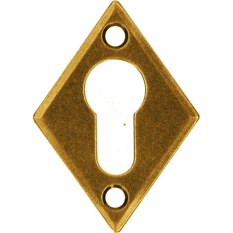 Rosace BOUVET LV-102 Laïton vieilli 69x40 mm Cylindre européen