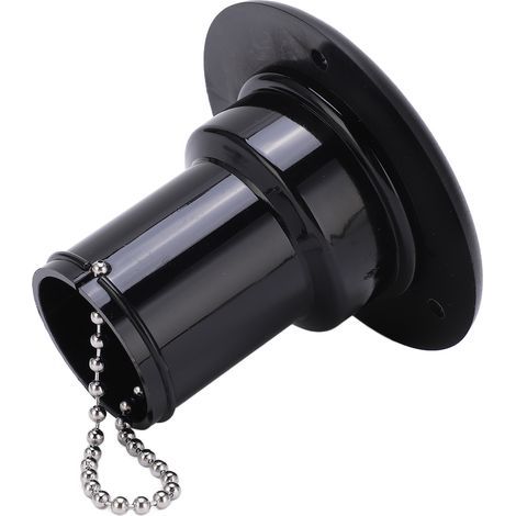 Wassereinfüllstutzen für Boote/Yachten, ABS-Anschlüsse, Einfüllklappe, Wassereinlass für Boote/Yachten, Schwarz, RVABS (1/5)