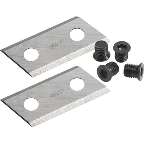 (1 paire) 1 paire de lames de broyeur de jardin avec vis pour broyeur de branches Eco ES1600 Ryobi RSH2545B Einhell BG-KS 2040 McCulloch (1/5)