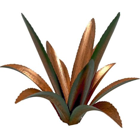 Décorations de jardin, sculpture de tequila, plante d'agave rustique, décoration de jardin extéri, pelouse, art de jardin 13,78 pouces