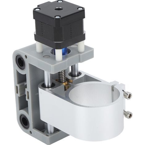 52-mm-CNC-Z-Achsen-Motorhalterung für Desktop-Gravierer, Spindelmotor-Montagehalterung, kompatibel mit dem Gravierer 3018 Pro, Farbe: Grau. (1/5)