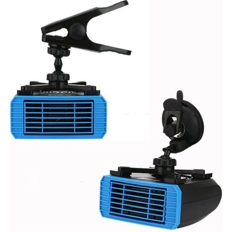 Réchauffeur de voiture, réchauffeur multifonction de voiture, réchauffeur rotatif à 360 degrés, Dégivreur de pare-brise à vent chaud et froid 12V 150W