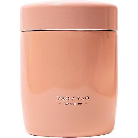 250ML Conteneur alimentaire en acier inoxydable Bento Box Mini Portable Étanche Thermos Tasses (Rose) (1/5)