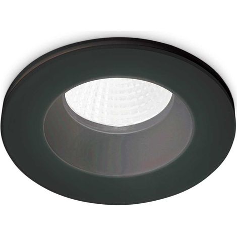 Faretto Incasso Moderno Room-65 Alluminio Nero Led 8W 3000K Luce Calda (1/5)