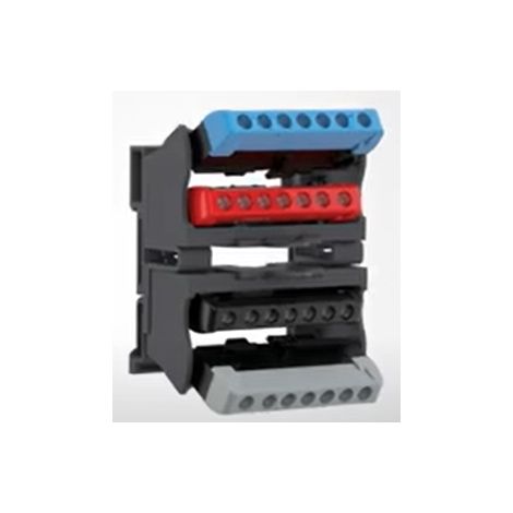 Schneider - Resi9 - Kit supports borniers pour coffrets Resi9 et Pragma ou tout rail Din - Ru00e9f. : LGYT601R+R9H13411 + R9H13411P