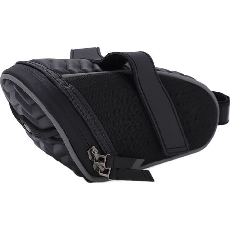 Sacoche Arrière Pliable pour Vélo de Montagne, Bagagerie de Selle de Bicyclette, Poche de Rangement pour Cyclisme Noir (1/5)