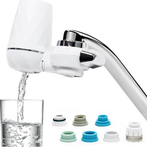 Naturewater Filtro acqua NW-LT-H2A On Tap per rubinetto Sistema filtrante a 9 stadi, depura 120 l/h (1/5)