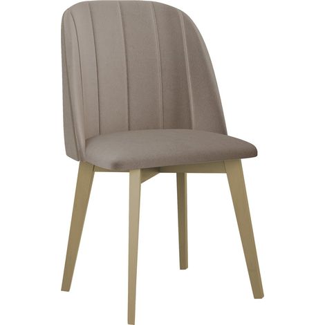Silla Victorville 374, Roble Sonoma, 83x48x55cm, Tapiz, De madera (1/4)