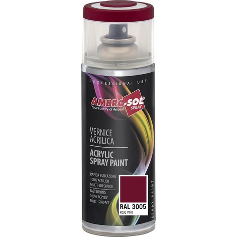 PINTURA AER ACRILIC ROJO VINO