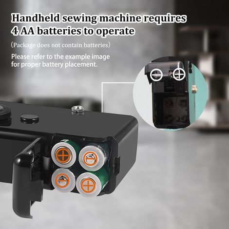 Macchina da cucire portatile, macchina da cucire professionale, mini macchina da cucire per principianti, macchine da cucire elettriche con kit da cucito per lavori fai da te (1/3)
