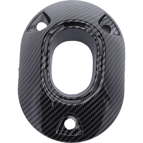 Couvercle de tuyau d'échappement de moto, Texture en Fiber de carbone, imperméabilisation, résistant aux hautes températures, remplacement pour PCX160 2021 – 2025 (1/4)