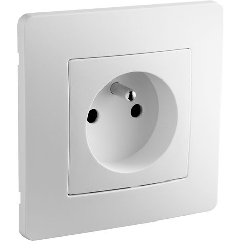 DEBFLEX - NORA LOT DE 5 PRISES 2P+T BLANC - 749458