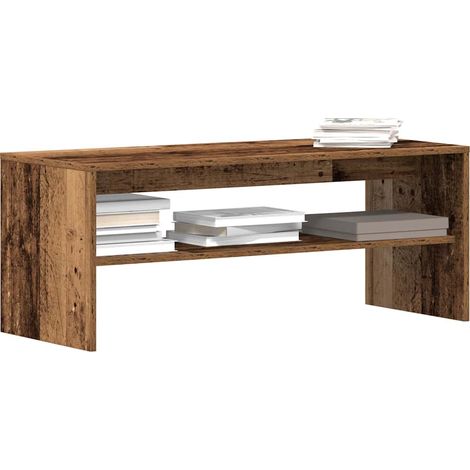 TV-Regal Altholz-Optik 100x40x40 cm Holzwerkstoff