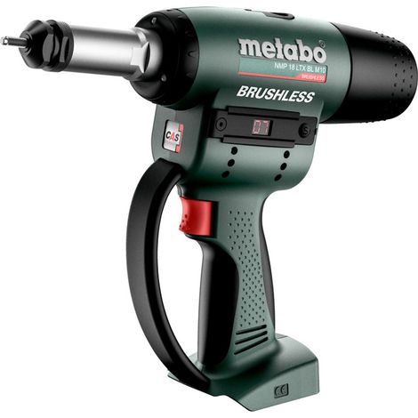 Metabo Akku-Nietmutternpistole NMP 18 LTX BL M10, Karton