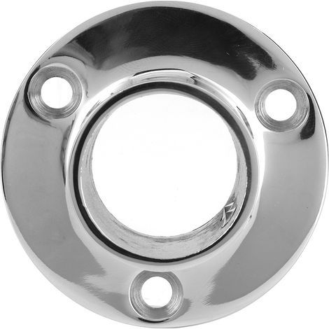Base de poteau marin en acier inoxydable 316, angle 90° pour tube 32mm, fixation de rambarde bateau. (1/5)
