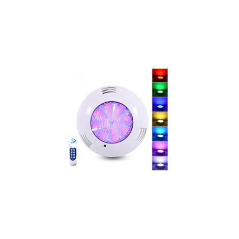Lampe de piscine LED RGB 35W – Étanche IP68 – 12 modes d'éclairage – Télécommande 15m – Installation facile 12V AC/DC-