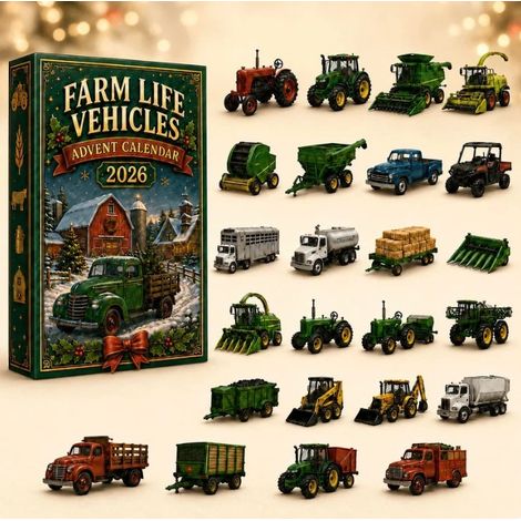 Calendrier de l'Avent Véhicules de la Ferme 026 -- Calendrier de l'Avent Véhicules de la Ferme --