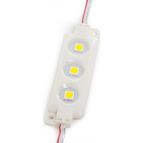 Modul 0,72 W 65 lm 4200 °K 3 LEDs ABS eingespritzt SMD5050 40.000 Std. [US-LMI5050W3-0001]