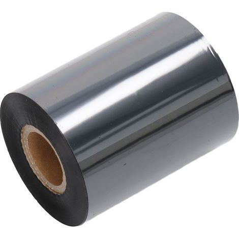 Ruban transfert thermique pour imprimante, étiquettes codes-barres, accessoire d'impression, 80mm x 300m / 3,15in x 984,25ft (1/5)