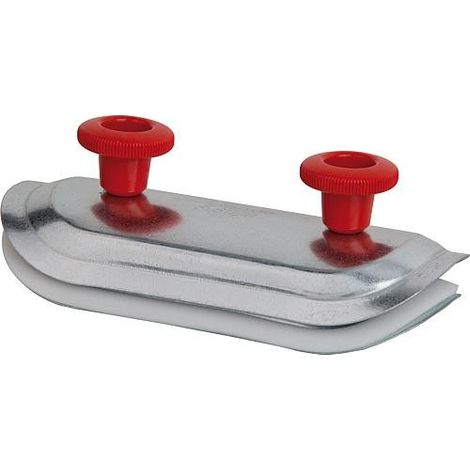 Couvercle de révision NW 160/180 pour tube rond, zingué