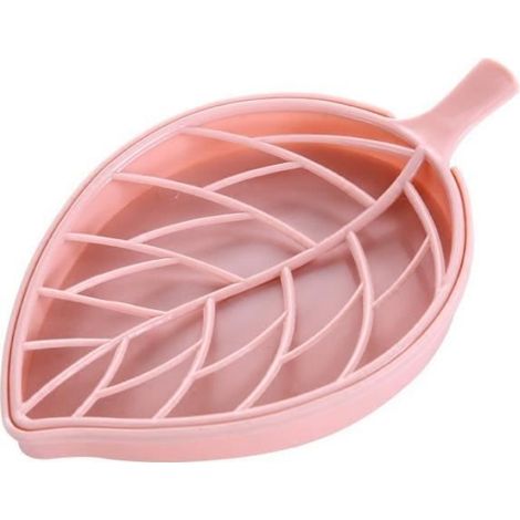 Boîte à Savon - Non spécifié - Double Vidange - Plastique - Rose - 17.5102CM (1/4)