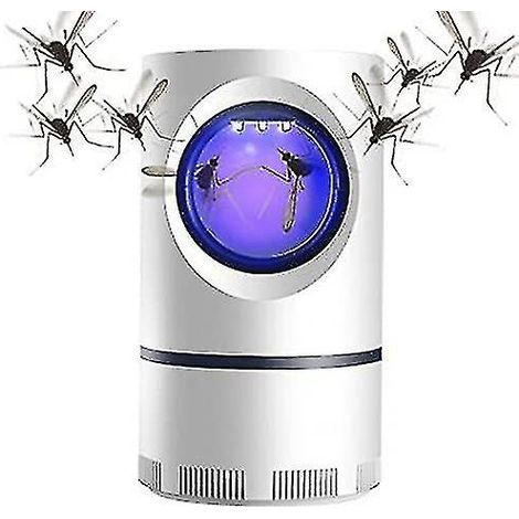 Lampe Anti-Moustiques Électrique d'Intérieur, Piège à Moustiques avec Câble USB, Tueur de Moustiques Silencieux, Attractif pour Insectes, 1 Unité (1/5)