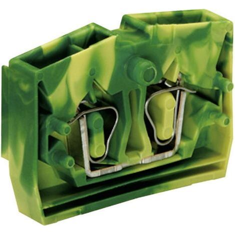 Borne d'extrémité WAGO 264-307 6 mm ressort de traction Affectation: terre vert, jaune 1 pc(s) D11051 (1/4)