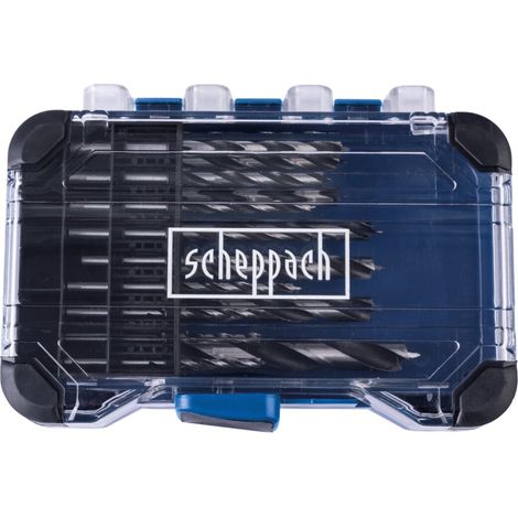 Juego de 15 brocas para madera para taladro Scheppach wbs15