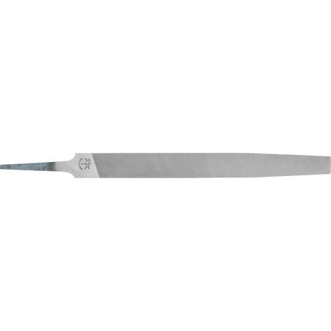 PFERD TOOLS Werkstattfeile Flachspitz 150mm Hieb 2 universell zum Schruppen und Schlichten 10 Stk