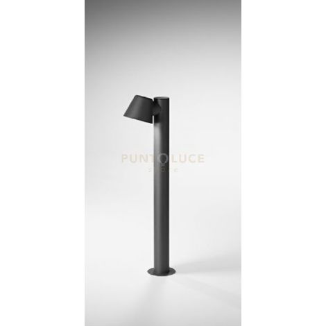 PALETTO DA ESTERNO MALTA ANTRACITE 1 LUCE ATTACCO GU10 H.70CM