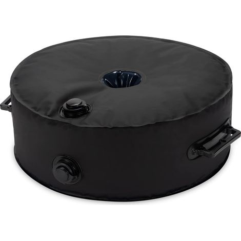 Sac De Contrebalancement Pour Parasol - Capacité 25 Kg - Compatible Avec Bases De 8,9 Cm - Pour Jardin Terrasse Extérieur - Par 2 (1/5)