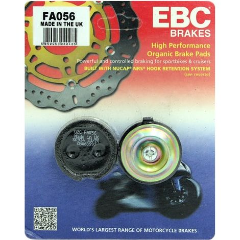 Pastillas de freno EBC FA056 (juego para 1 disco)