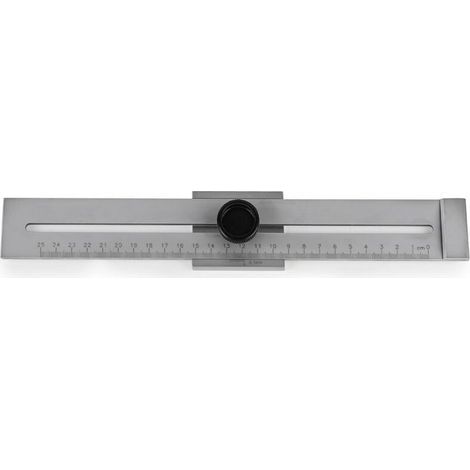 Jauge de précision de 250 mm, outil de traçage, jauge de marquage pour un marquage et une délimitation précis des marques et des lignes auxiliaires (1/5)